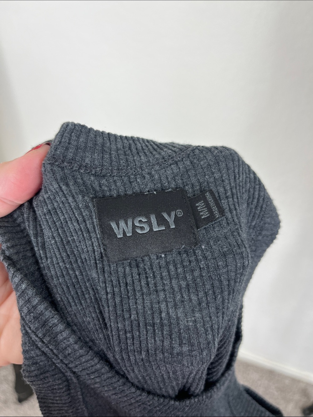 WSLY Rivington Inverted Ribbed Tank Top - Picture 7 of 7